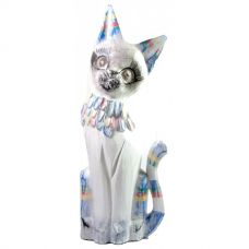 Статуэтка Кошка дерево (31,5х11х4,5 см)