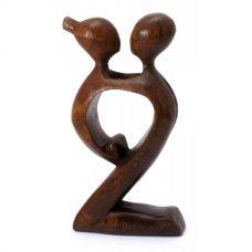 Статуэтка "Влюбленные" дерево Пара (15х8х2.5 см)