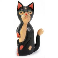 Статуэтка Кошка дерево (22,5х11х6 см)