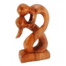 Статуэтка "Влюбленные" дерево (10,5х6,5х2,5 см)