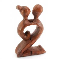 Статуэтка "Влюбленные" дерево (10,5х6,5х2,5 см)A