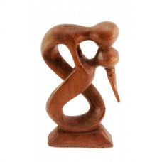 Статуэтка "Влюбленные" дерево (15х8х2,5 см)A