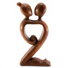 Статуэтка "Влюбленная пара" дерево (30х13х4 см)