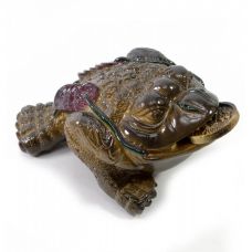 Статуэтка Жаба с монетой (12х7х5,5 см)