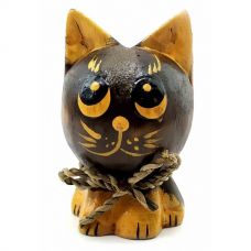 Статуэтка Кошка деревянная (8х4,5х4,5 см)