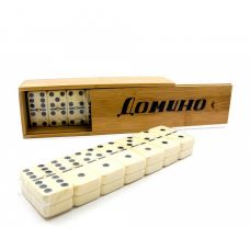 Домино в бамбуковом футляре (19х6,5х5 см) 23985 Darshan