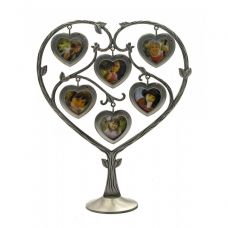 Фоторамка "Сердце" 6 фото (23,5х20х7 см) Home Place