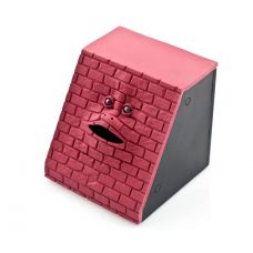 Копилка жующая монеты Face Bank Красная