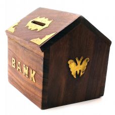 Копилка розовое дерево "Домик"(10х10,5х9 см) С Home Place