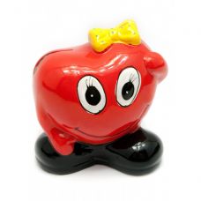 Копилка керамическая "Сердечко с бантиком" (9,5х10х7 см) Home Place