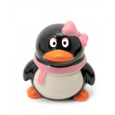 Копилка керамическая "Пингвин с бантиком" (13х11х9,5 см) Home Place