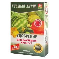 удобрение для бахчевых арбузов дынь тыкв чистый лист